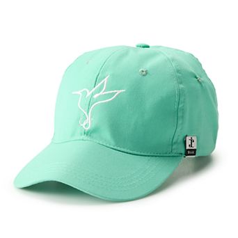 Women's SIJJL Humming Bird Embroidered Mint Baseball Hat