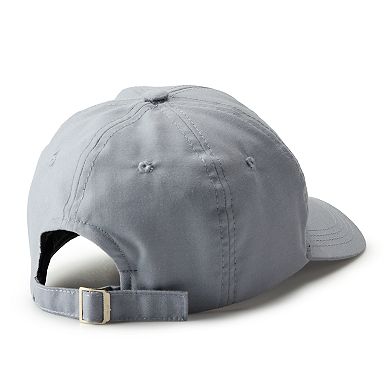 Women's SIJJL Snow Flake Embroidered Light Grey Baseball Hat