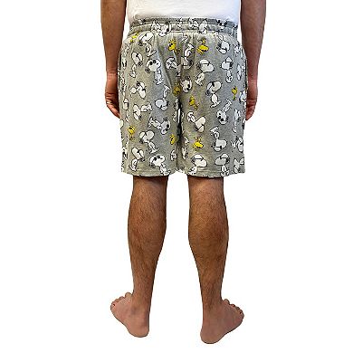 Men's Peanuts Snoopy & Woodstock Shades Toss Pajama Shorts