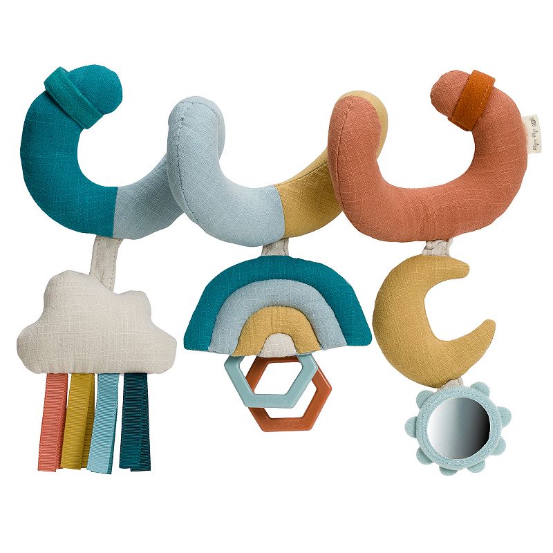 Itzy Ritzy Bitzy Spiral Car Seat Baby Activity Toy - Rainbow