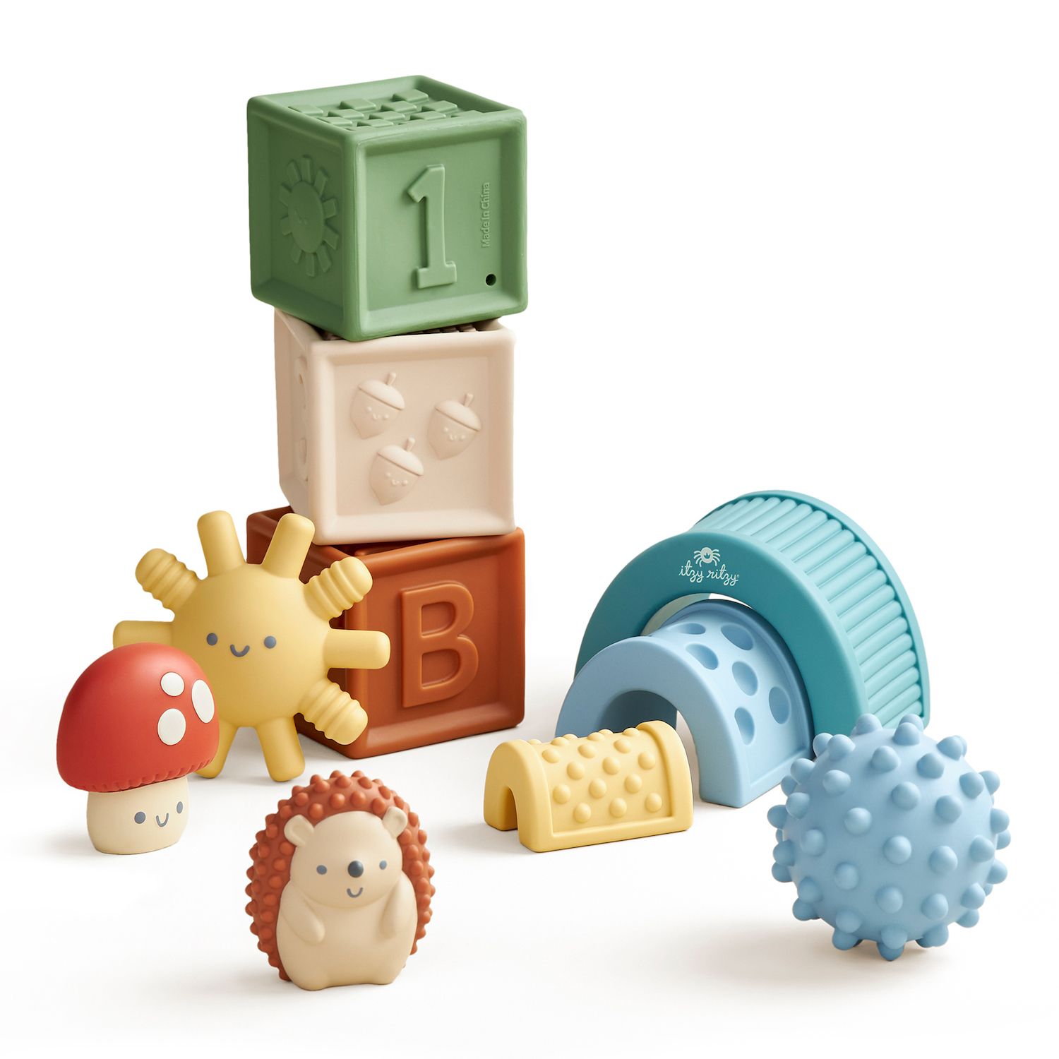 Детские игрушки Itzy Ritzy Friends Blocks — фото 1
