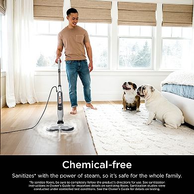 Shark Steam & Scrub with Steam Blaster Technology Scrubbing and Sanitizing Hard Floor Steam Mop (S8201)