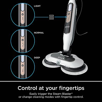 Shark Steam & Scrub with Steam Blaster Technology Scrubbing and Sanitizing Hard Floor Steam Mop (S8201)