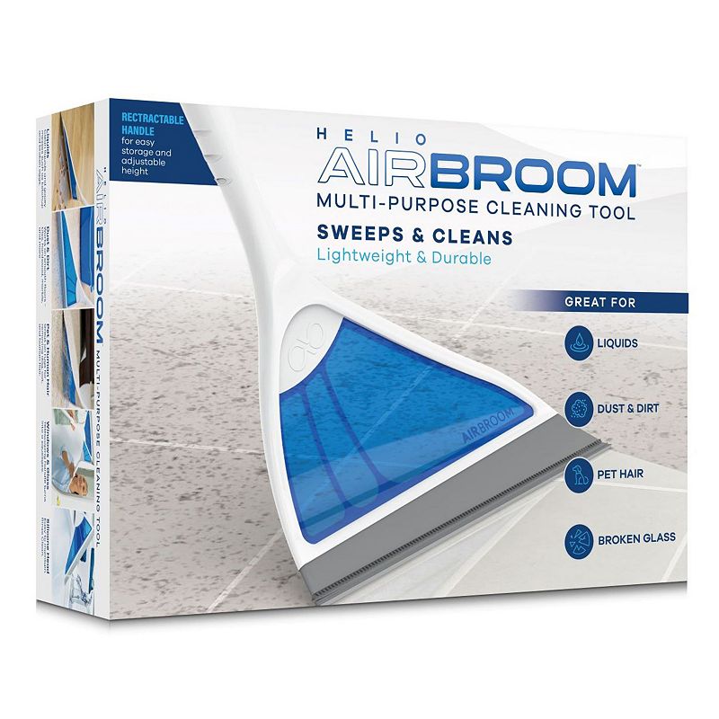 Helio Air Broom, White Blue