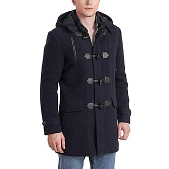 Men's Bgsd Tyson Wool Blend Toggle Duffle Coat