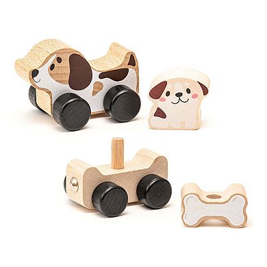 Wise Elk/cubika Wooden Toy - Clever Puppies