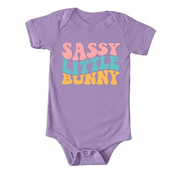 Sassy Little Bunny Baby Bodysuit