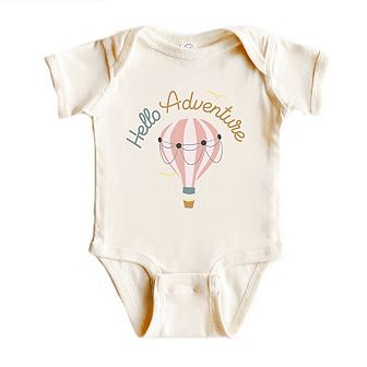 Hello Adventure Balloon Baby Bodysuit