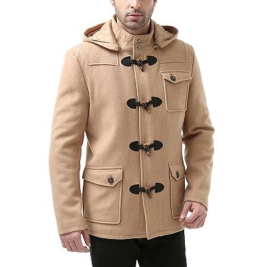 Men's Bgsd Nathan Wool Blend Short Toggle Coat