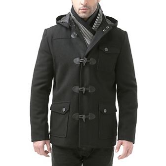Men's Bgsd Nathan Wool Blend Short Toggle Coat