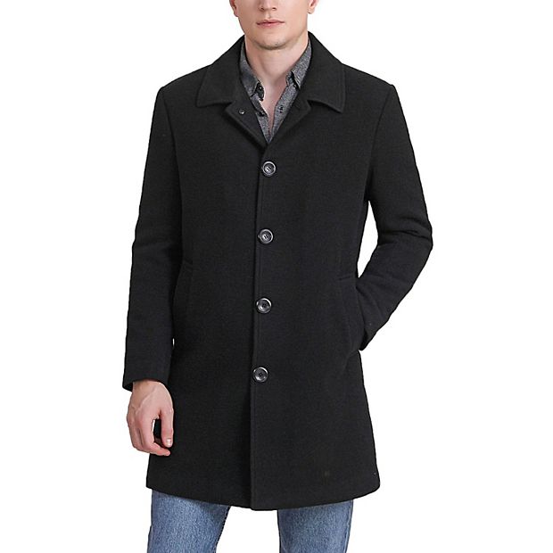 【送料&関税込】Bally Wool Blend Coat Men's Bgsd Baker Wool Blend Walking Coat