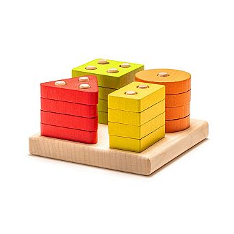 Wise Elk/cubika Wooden Toy - Sorter Lsg 3