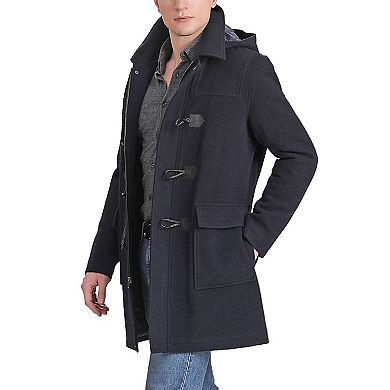 Men's Landing Leathers Mason Wool Blend Duffle Toggle Coat