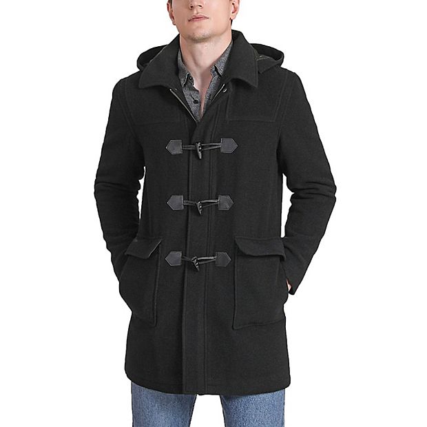 Men's Landing Leathers Mason Wool Blend Duffle Toggle Coat