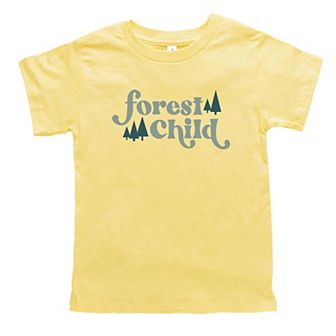 Forest Child Toddler Short Sleeve Graphic Tee