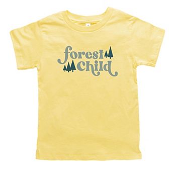 Forest Child Toddler Short Sleeve Graphic Tee