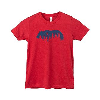 Bear Trees Toddler Short Sleeve Graphic Tee