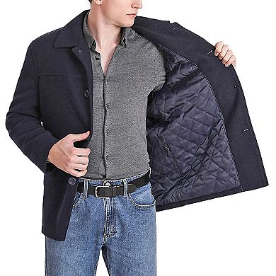 Men's Bgsd Matthew Wool Blend Car Coat