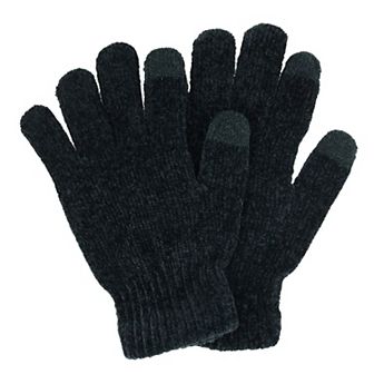 CTM Women's Chenille Winter Gloves