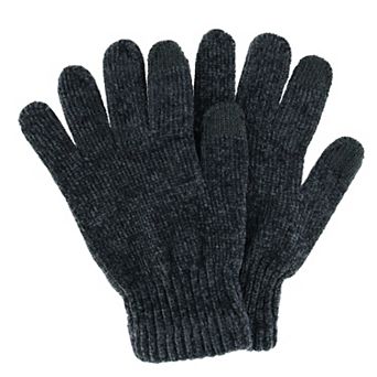 CTM Women's Chenille Winter Gloves
