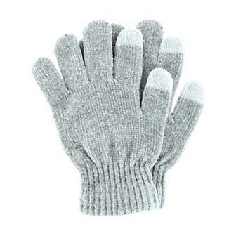 CTM Women's Chenille Winter Gloves