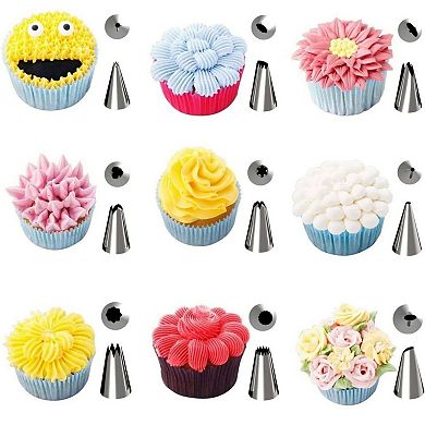 32-Piece Pastry Bag And Tip Cake Decorating Kit