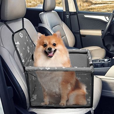 Elevon Dog Car Seat - Easy To Assemble, Pet Car Seats For Small And Medium Dogs