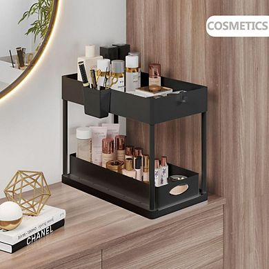 2-Piece 2 Tier Under Sink Organizer