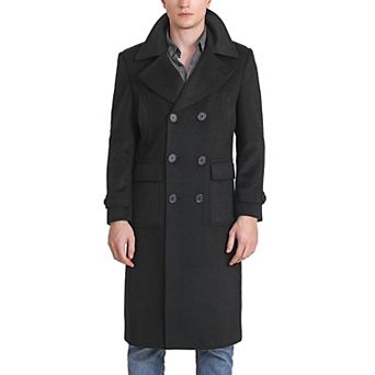 Men's Landing Leathers Peter Wool Blend Long Coat