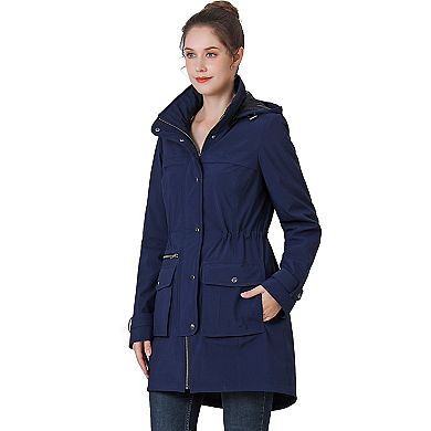 Plus Size Bgsd Amelia Waterproof Hooded Zip-out Lined Parka Coat