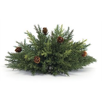 Arborvitae Half Orb 13"D Plastic