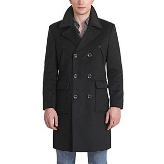 Men's Landing Leathers Addison Wool Blend Pea Coat