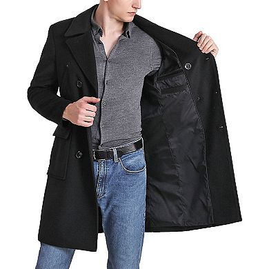 Men's Landing Leathers Addison Wool Blend Pea Coat