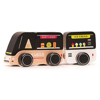 Wise Elk/cubika Wooden Toy - Food Truck