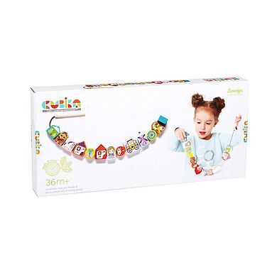 Wise Elk/cubika Wooden Lacing Toy - Fairytale