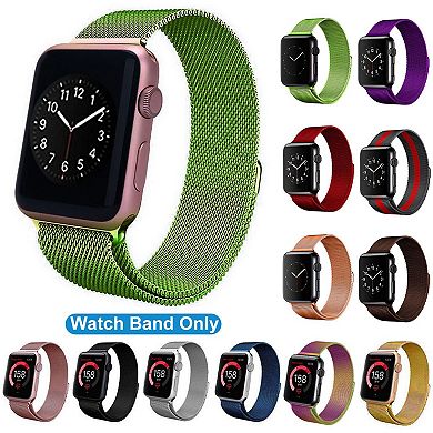 Magnetic Watch Band Replacement Milanese Bands Compatible For Apple ...