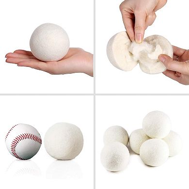 100% Organic Wool Laundry Balls