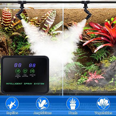 Smart Reptile Humidifier With Touch Screen & 360° Mist