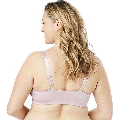 Amoureuse Women's Plus Size Embroidered Front-Close Underwire Bra