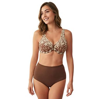 Amoureuse Women's Plus Size Embroidered Underwire Bra