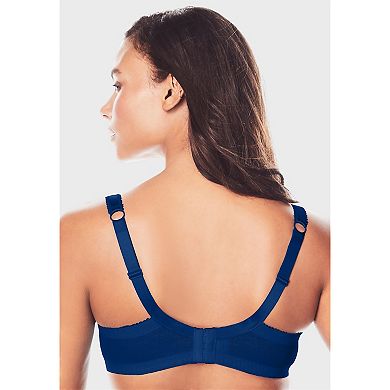 Amoureuse Women's Plus Size Lace-Trim Underwire Bra
