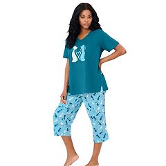 Dreams and company plus size pajamas sale