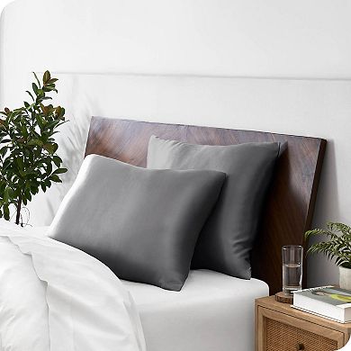 Mulberry Silk Pillowcase Set Zipper Closure