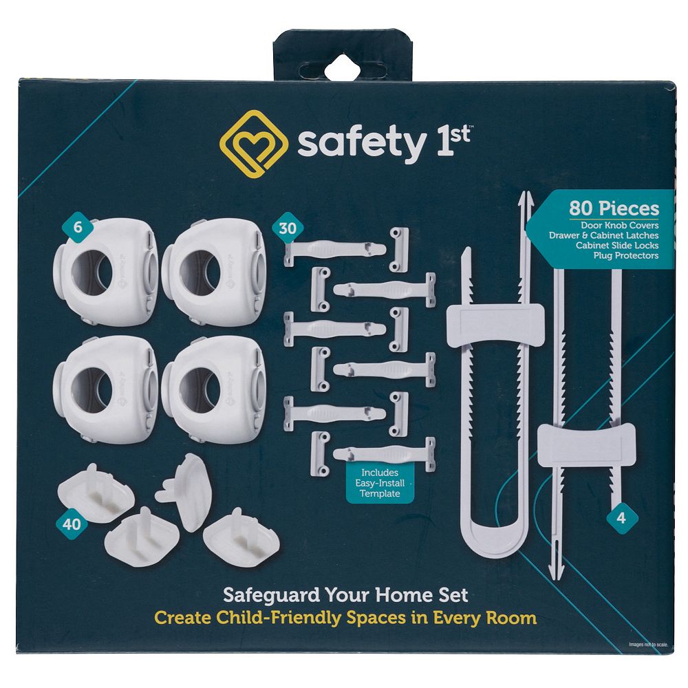 Safety 1st Home Safeguarding Set (80 Pieces)
