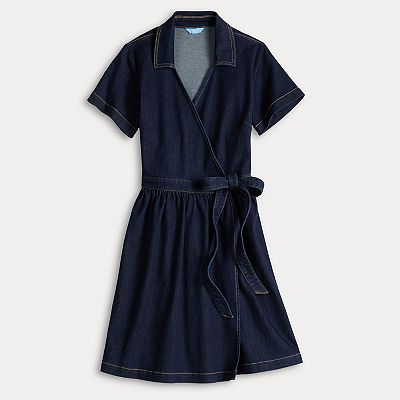 Women's Draper James Wrap Denim Dress
