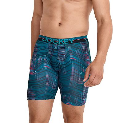 Men's Jockey® 3-Pack Infinite Cool Microfiber Stretch 8" Long Leg Boxer Brief