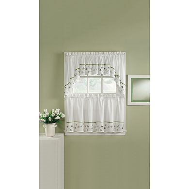 CHF Clover 5-pc. Swag Tiers and Valance Set
