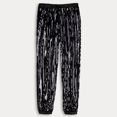 Women's Simply Vera Vera Wang Sequin Joggers