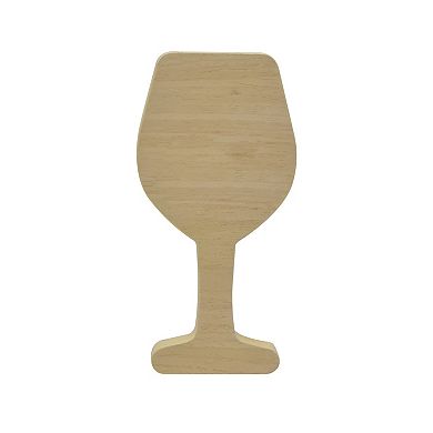 Belle Maison Wine Glass Shaped Caption Box Table Decor