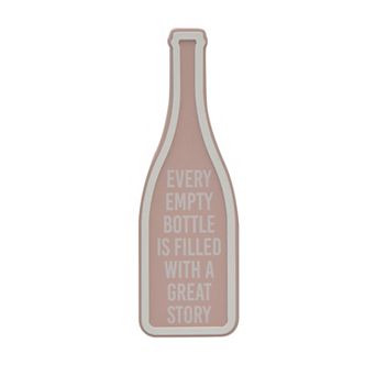 Belle Maison Empty Bottle, Great Story Caption Box Table Decor